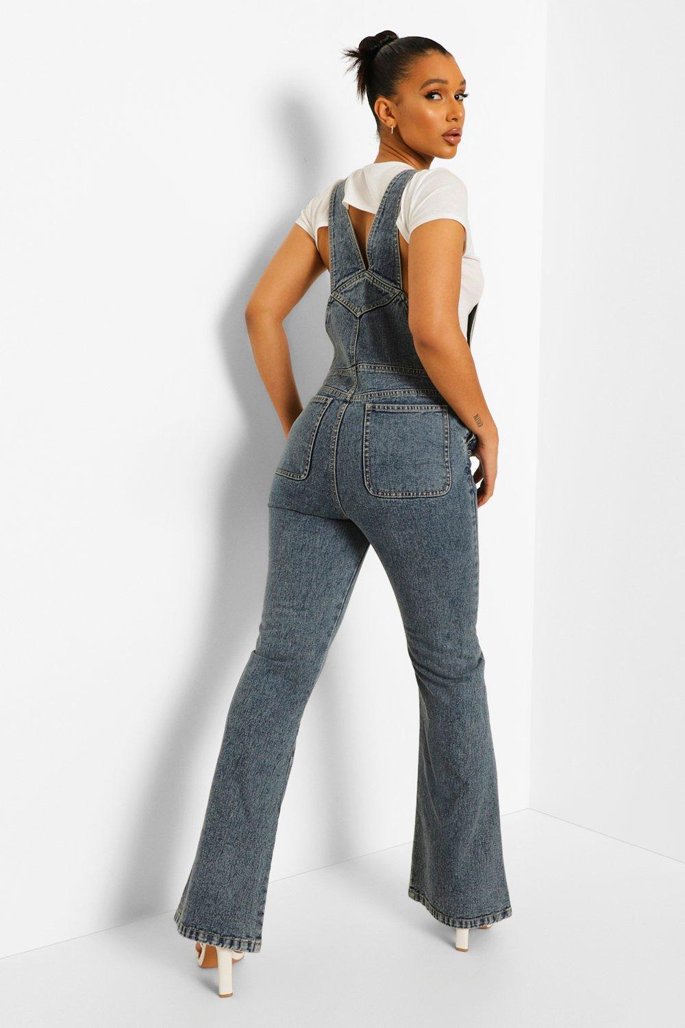 Vintage denim hot sale dungarees womens